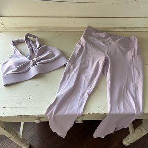 Oasis Twist PureLuxe Sports Bra & 7/8 Legging